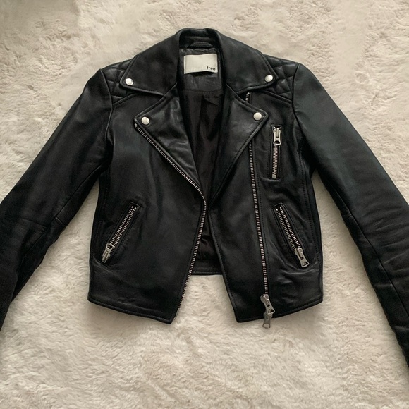 Wilfred leather jacket - Picture 1 of 5